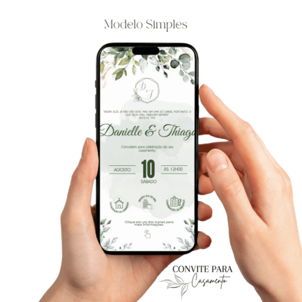 Convite de Casamento Interativo Virtual 66