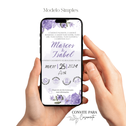 Convite de Casamento Interativo Virtual 83