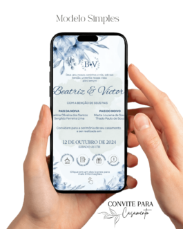 Convite de Casamento Interativo Virtual 88