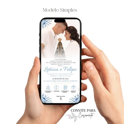 Convite de Casamento Interativo Virtual 84