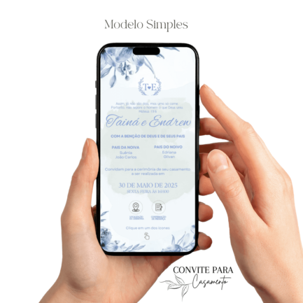 Convite de Casamento Interativo Virtual 101